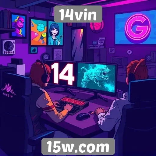 Explorando a comunidade gamer no site 14vin